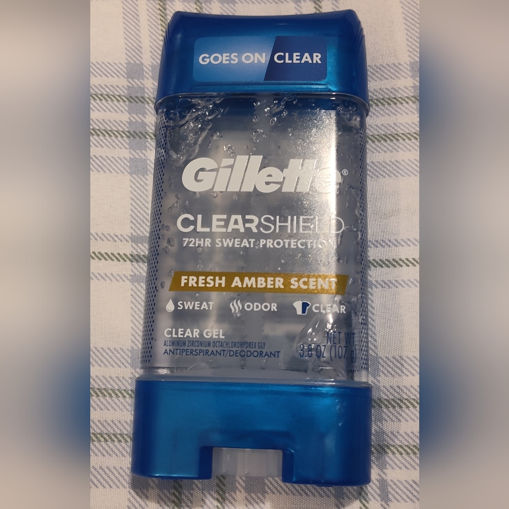 NEW! Gillette Clear Shield Deodorant Gel